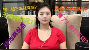 瑞士外长严厉警告中共，暗示冻结中共官员存款，王毅脑中风半身不遂，跪地喊爸爸有用吗？猫神进言习近平附体隆裕太后，歪头熊到底是被谁忽悠瘸了？连自行车都不要了？