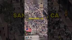 美国数百万人上街，川普麻烦大了