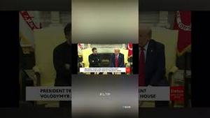 刚刚！全球被这场著名的吵架刷屏了！泽林斯基被川普赶出了白宫！