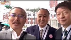 吴建民李一平袁弓夷台湾总统府外冒雨直播为什么说反共是最大公约数？《建民论推墙第2242》