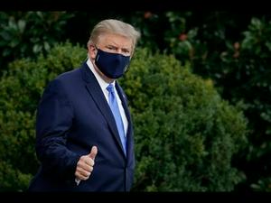 《石涛聚焦》「突发：30分钟前 川普转入海军医院现场纪实录像爆光」将在那里办公几日 川普视频致谢 太太状况很好「白宫声明：完全出于谨慎理由 没有转移权力」（02/10）