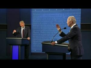 《石涛.News》「川普拜登辩论纪实：川普火爆 拜登傻笑 主持偏袒」川普激怒左派 精英 假绅士「粗暴插话」拜登太老 背台词 社会主义者 儿子贪腐是死穴「川普抢话扰乱拜登思绪」左派媒体谴责（30/09）