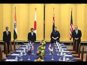 《石涛聚焦》「蓬佩奥东京被问‘如中共武力攻击台湾？“  美国一定武力打击」美日印澳四国外长会议联手 在经济与军事上对抗打击中共暴政（06/10）