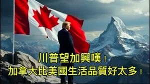 川普要吞并加拿大的真实动机！ 加人明确对美说不，因为生活品质好太多！