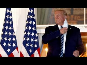 《石涛 News》「川普返白宫 主流媒体大肆攻击：摘下口罩 行军礼」MSNBC记者称川普军礼目送直升机为“墨索里尼瞬间” CNN记者痛斥川普「回家摘掉口罩」支持者嘲讽「他们太希望他死了」（06/10）