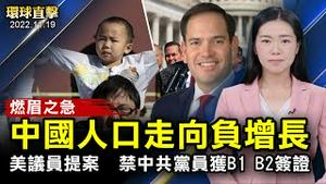 中国总人口走向负增长，成燃眉之急；「张文宏称病毒渐进稳定期」登热搜第一；APEC领袖宣言谴责俄乌战争，措辞与G20相同；美议员提案，反制中共利用移民政策扩大影响力。【 #环球直击 】| #新唐人电视台