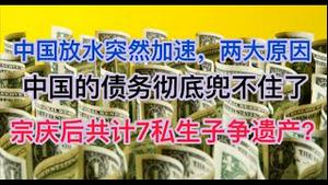 最新！中国央行放水突然加速，两大原因！中国债务彻底兜不住了！爱国英雄成汉奸笑柄，宗庆后7私生子多遗产闹剧刹不住车！