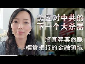美国下一个大杀器：断绝华尔街给中共输血，清除美国资本市场的中国公司，冻结中共官员在美资产。