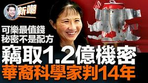 内幕故事：可口可乐最值钱的秘密不是配方，而是这个！彷彿谍战大片，盗窃价值1.2亿商业机密，华裔女科学家游晓蓉玩砸了！中共「千人计划」，诱骗海外华裔充当间谍！2023.0527