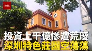 深圳投资上千亿打造特色庄园，如今无人问津惨遭荒废，节假日仍然空荡荡，太可惜了