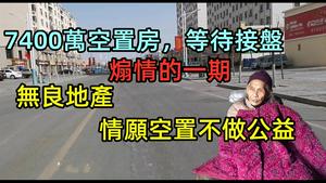 空置房增至7400万套，县城房价直逼省会|生育率下降之下还有谁会返乡置业|#房价#楼价#空置率